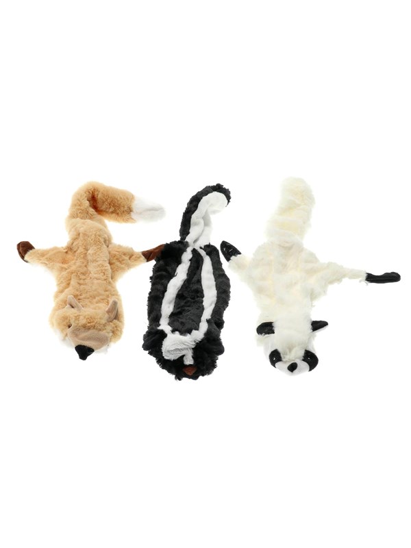 Dogman Hondenspeelgoed Skinnie Pluche Zonder Vulling Assortie Kleuren 53cm