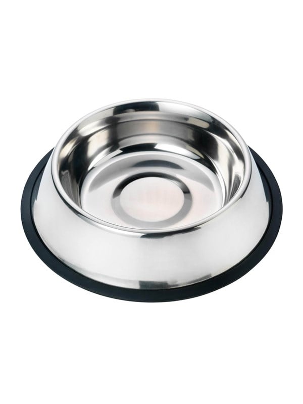Dogman Roestvrijstalen Kom met Antislipring 450ml