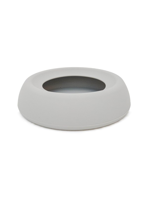 Dogman Zachte Siliconen Anti-Knoei Reiskom Grijs 470ml 17x4.5cm