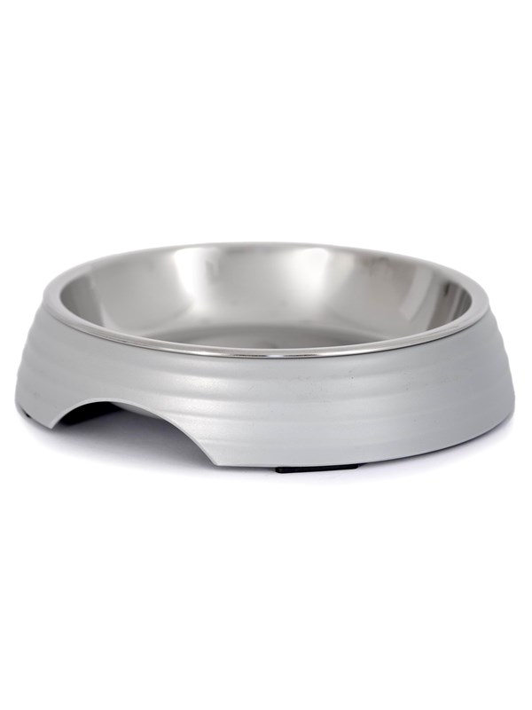 Dogman Wide Food bowl Amy 200ml Grey