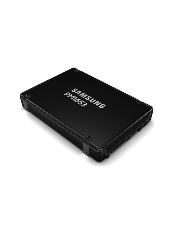 Samsung PM1653 3.84TB SAS-4 2.5in SSD Black/White