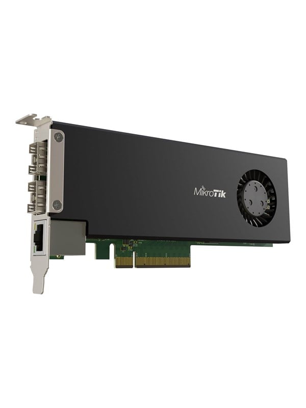 MikroTik CCR2004-1G-2XS-PCIE - expansion module - PCIe - Gigabit Ethernet x 1 + 25 Gigabit SFP28 x 2