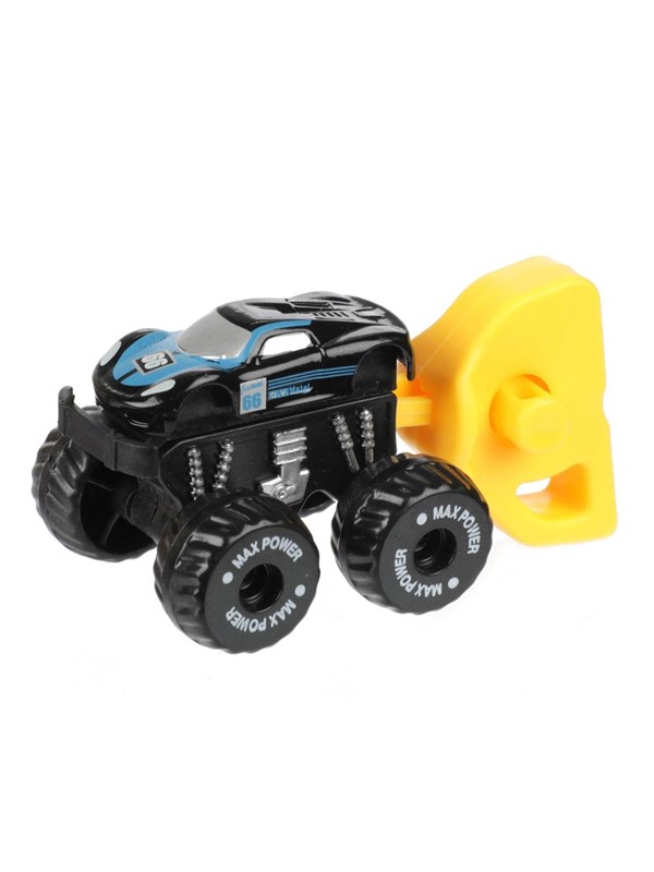 Turbo Racers Monster Truck met Afschieter in Ei