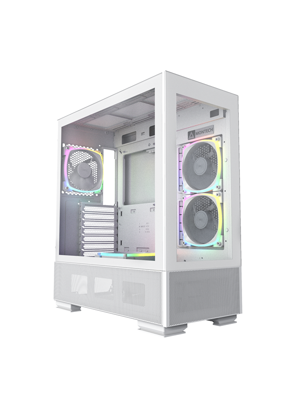 Montech Sky Two - White - Case - Miditower - Wit