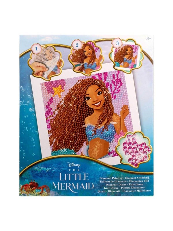 Canenco mozaïek speelgoed The Little Mermaid strass steentjes creatief.