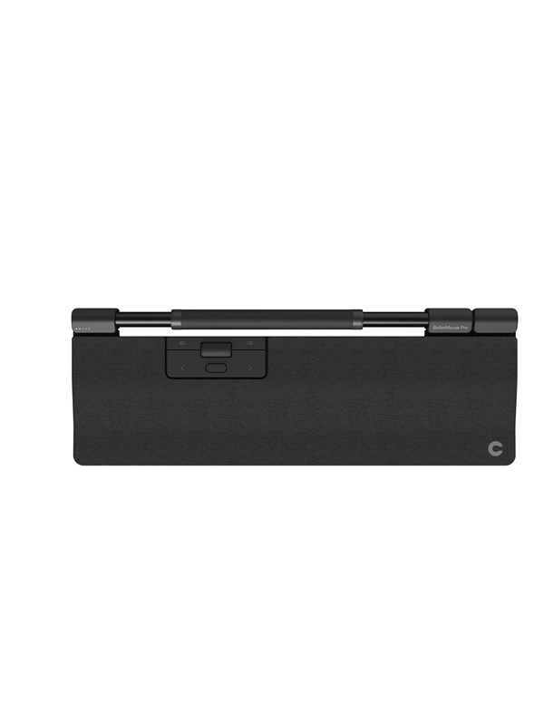 Contour RollerMouse PRO Artificial Leather Extended Wireless - Centrale aanwijsapparaat - Mechanical - 6 knoppen - Grijs