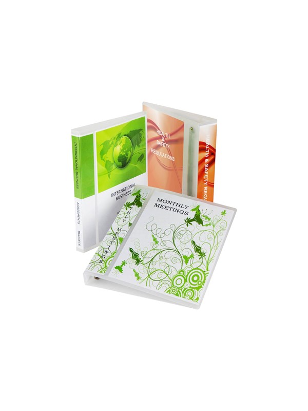 Oxford ELBA Polyvision - presentation ring binder - for A3 Maxi - capacity: 240 sheets - transparent
