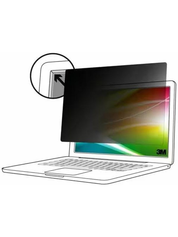 3M Bright Screen Privacy Filter for 14in Full Screen Laptop 16:9 BP140W9E