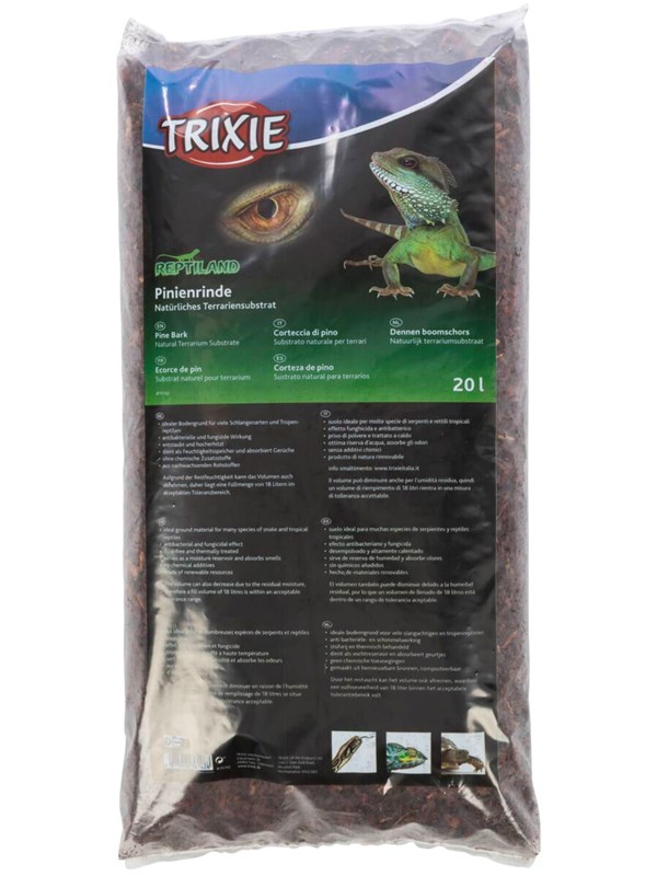 Trixie Pijnboomschors Natuurlijk Terrarium Substraat 20L