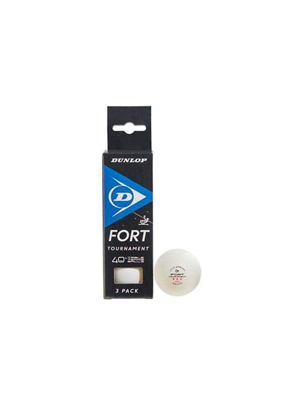 Dunlop Fort Tournament 40+ 3 Tabletennis Balls