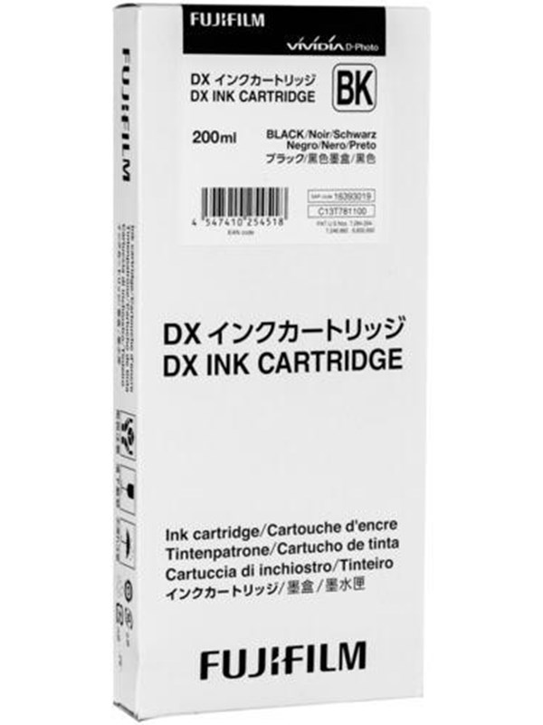 Fujifilm DX Ink Cartridge 200 ml black