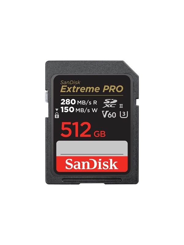 SANDISK Extreme Pro - SD - 280MB/s - 512GB