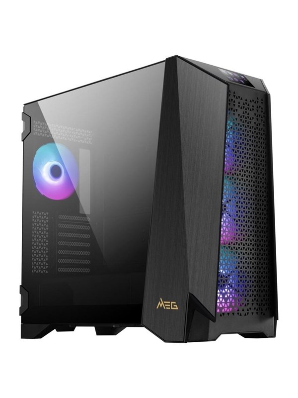 MSI MEG PROSPECT 700R - mid tower - extended ATX - Case - Tower - Zwart