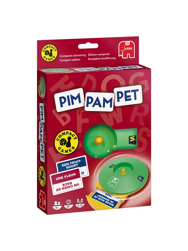 Jumbo - Pim Pam Pet Reiseditie - Compact Reisspel - spel vanaf 8 jaar
