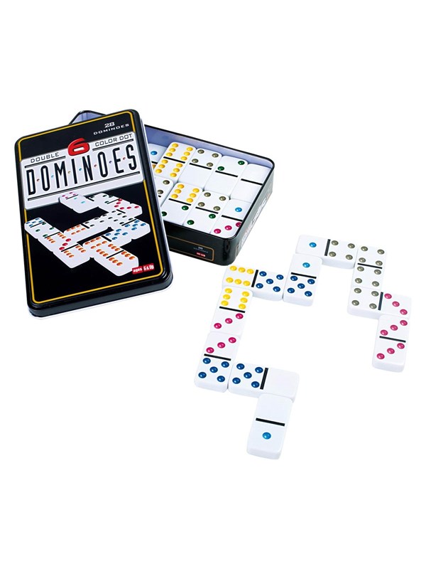 Small Foot - Domino Spel 6 Kleuren