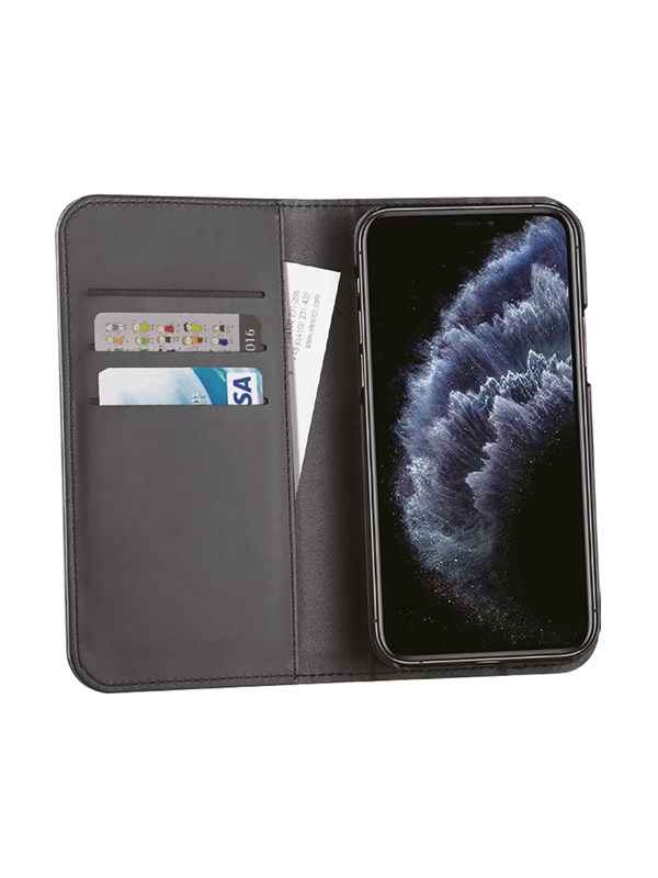 Vivanco Classic Wallet iPhone 12/12 Pro Black