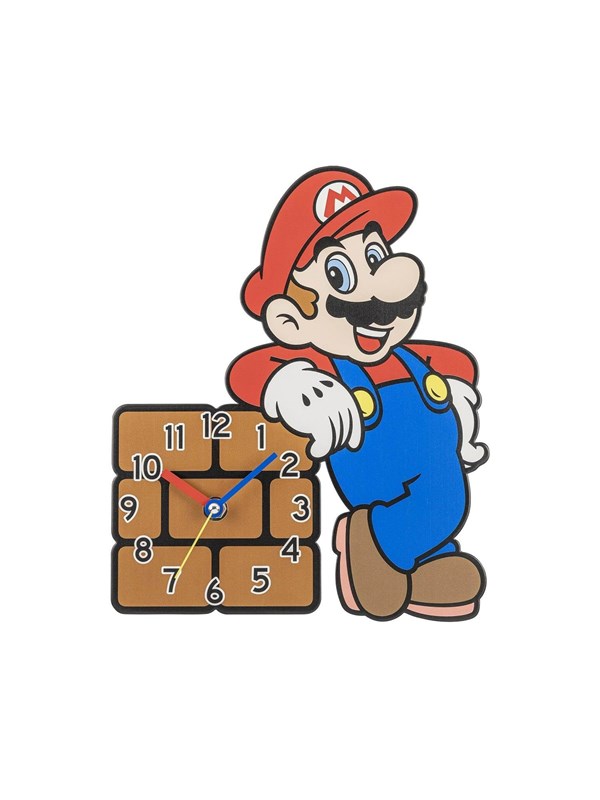 Peers Hardy - Wall Clock Super Mario - Wandklok