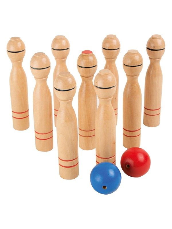 Small Foot - Wooden Bowling Game 11 pcs.