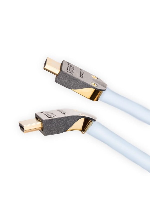 Supra HDMI 2.1 - 2m - Blauw - 8K - Kabel met afneembare connectorbehuizing