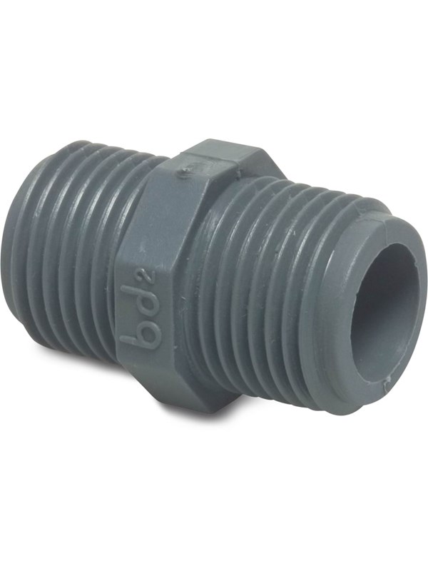 AL-KO Gevindnippel 2 x 1 1/4" udvendigt gevind
