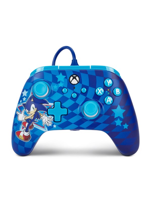 PowerA Advantage controller met kabel voor de Xbox Series X|S - Sonic Style - Wired Controller - Microsoft Xbox One