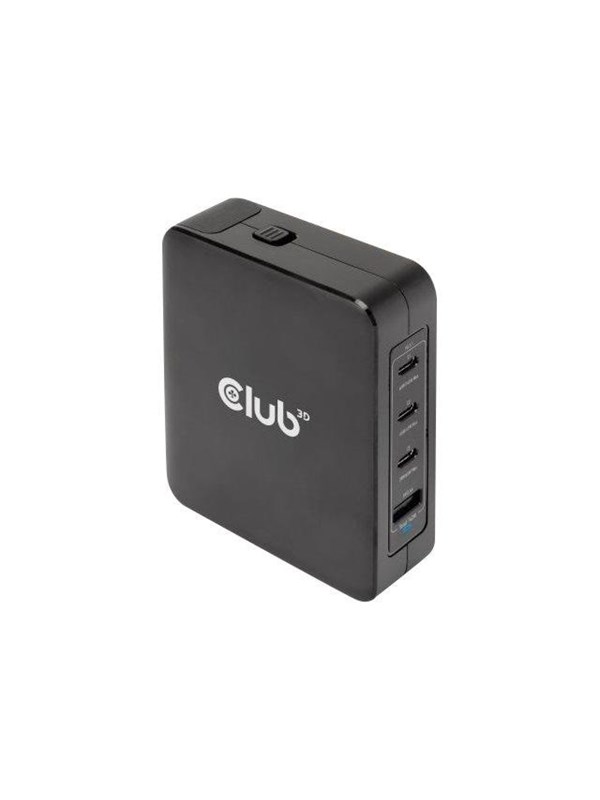 Club 3D CAC-1917 power adapter - GaN technology - USB 3 x USB-C - 140 Watt