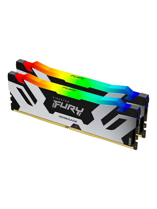 Kingston FURY Renegade RGB DDR5-6400 - 96GB - CL32 - Dual Channel (2 pcs) - Intel XMP - Zwart met RGB