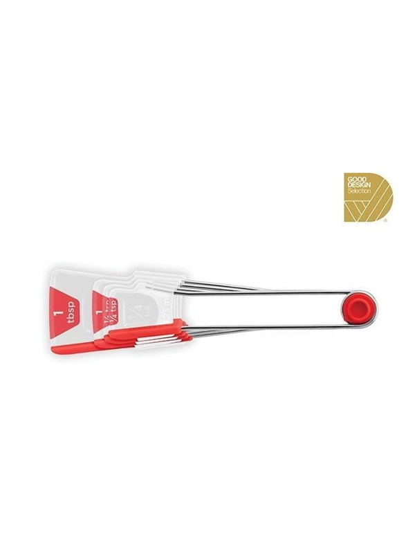 Dreamfarm Keukenweegschalen Levoons Red + Clear