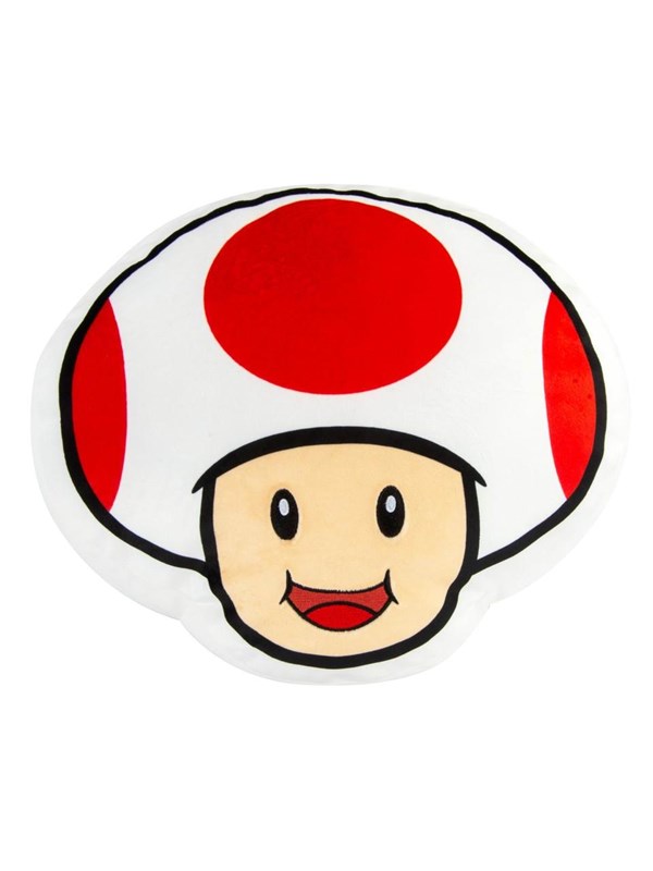 Tomy - Club Mocchi- Mocchi- Super Mario Toad Mega 38 cm - Pluche