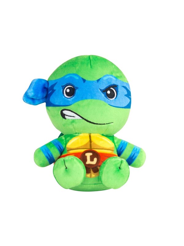 Tomy - Club Mocchi-Mocchi- Teenage Mutant Ninja Turtles Leonardo Junior 15 cm - Pluche