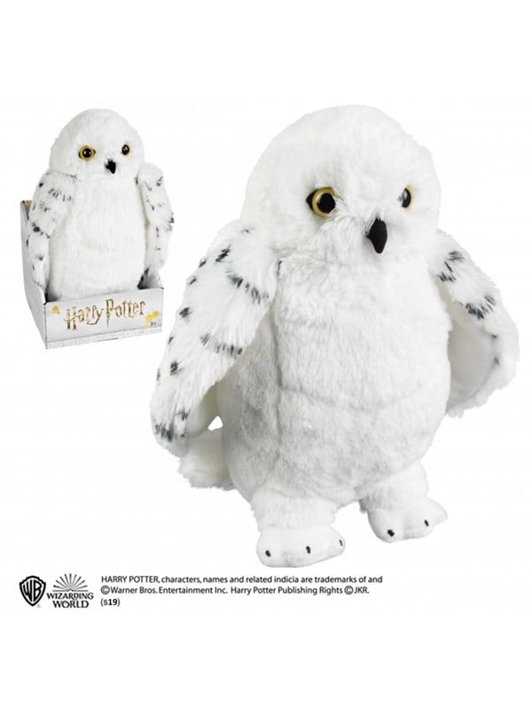 Harry Potter - Hedwig plush medium 29 cm tray - Pluche
