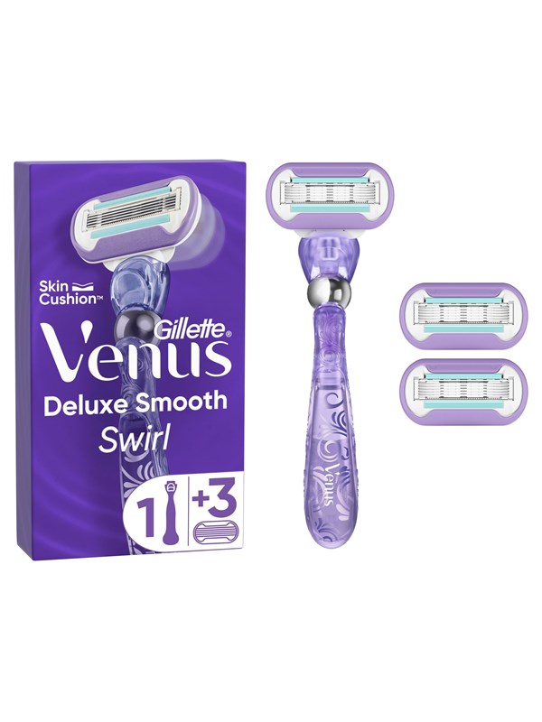 Gillette Venus Swirl Flexiball Scheersysteem + 2 Scheermesjes