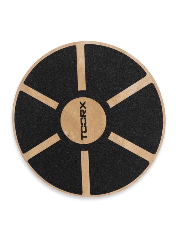 Toorx Fitness Balance Board Hout - Balans trainer - Wiebelkussen - Balansbal - Stabiliteitstraining