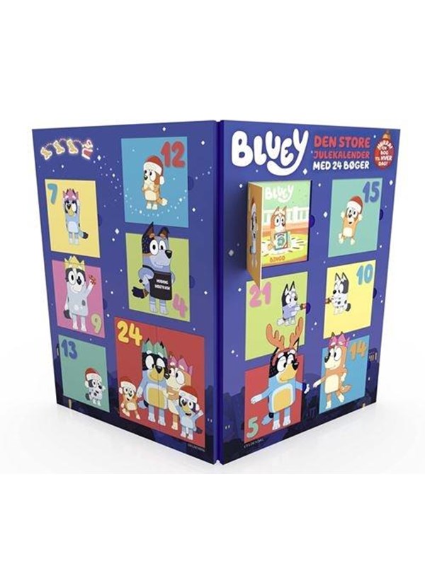 Gyldendal Bluey - Den store julekalender
