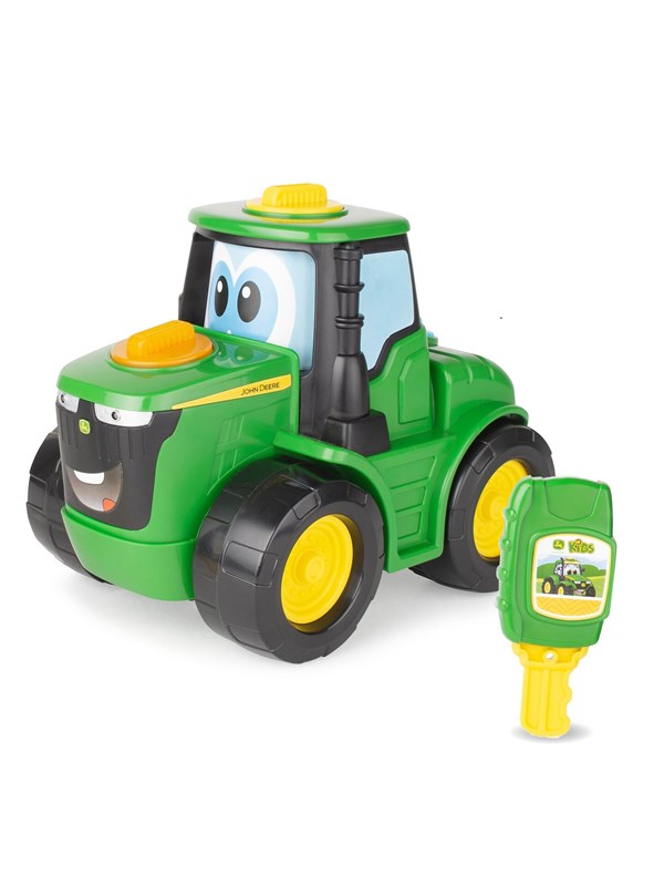 Johnny Tractor met sleutel Key 'n Go - John Deere