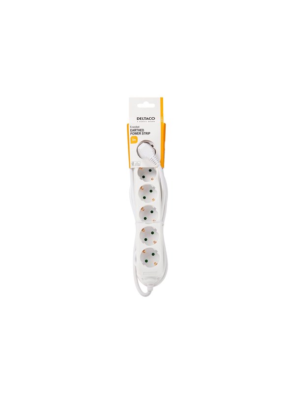 Deltaco GT-0602 - power strip - 3680 Watt