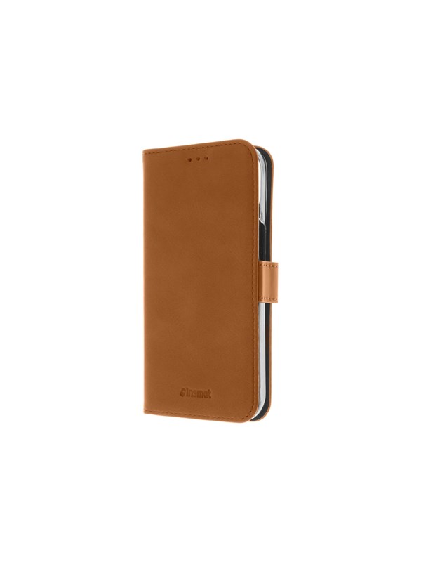 Insmat PREMIUM FLIPCASE IPHONE 15 PRO BROWN
