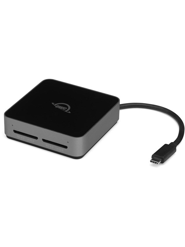 OWC USB-C Dual-Slot SDXC UHS-II Card Reader