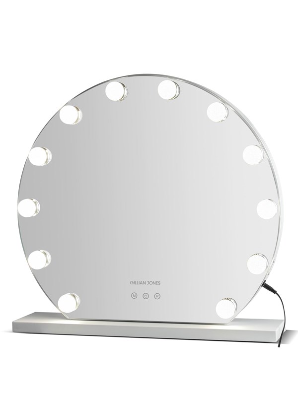 Gillian Jones Hollywood mirror with adjustable lights