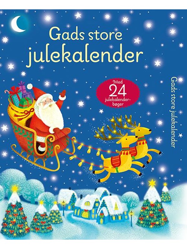 gads forlag Gads store julekalender (BLÅ)