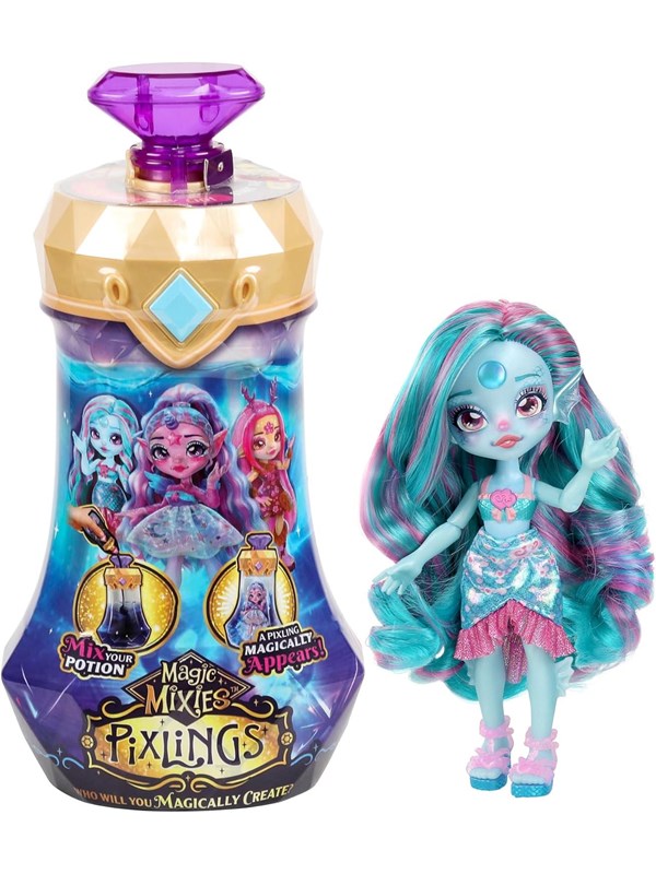 Magic Mixies Pixlings - Zeemeermin Pixling Pop Marena - Maak een magische toverdrank
