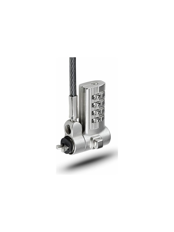 StarTech.com 2m Universeel Laptop Kabelslot, Anti-diefstal Kabelslot, Security Kabel voor Notebook Compatibel met Noble Wedge®/Nano/K-Slot, Laptop Cijferslot/Combinatieslot, Snijbestendig, Stalen Beveiligingskabel voor Laptop