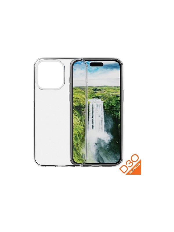 Dbramante1928 - Iceland Ultra D3O geschikt voor iPhone 15 Pro - transparant