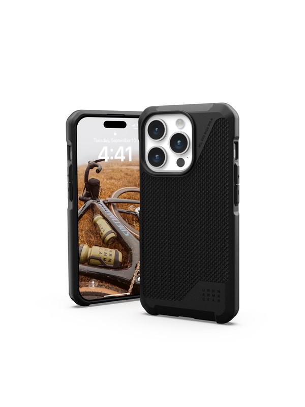 UAG Metropolis LT MagSafe kevlar black - iPhone 15 Pro