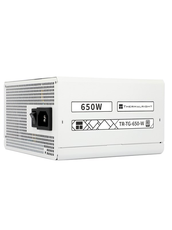 Thermalright TG (Modular) Wit - Voeding - 650 Watt - 120 mm - ATX 3.0 - 80 Plus 80 PLUS Gold