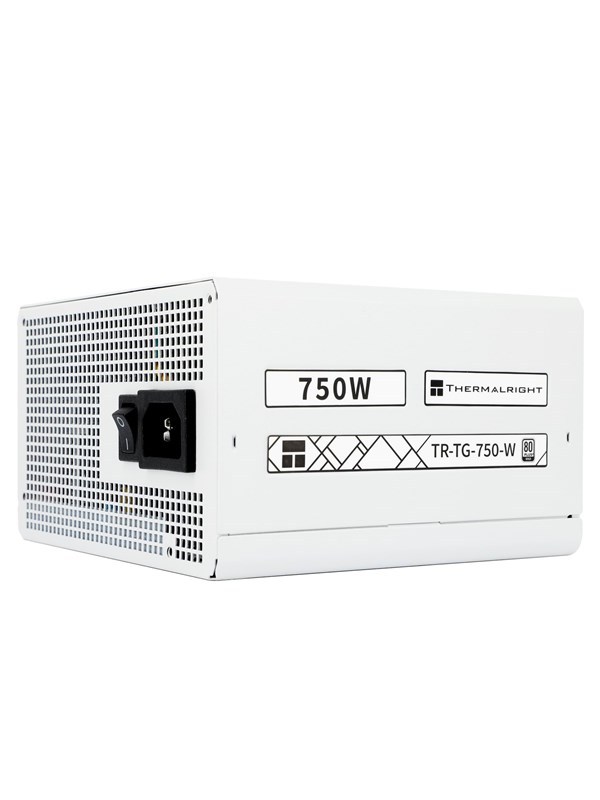 Thermalright TG (Modular) Wit - Voeding - 750 Watt - 120 mm - ATX 3.0 - 80 Plus 80 PLUS Gold