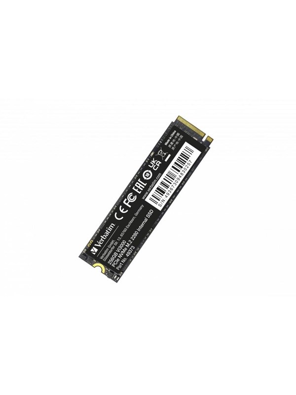 Verbatim Vi3000 SSD - 256GB - PCIe 3.0 - M.2 2280