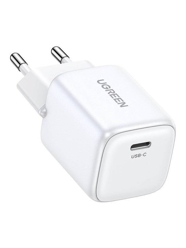 GaN - 20W - USB-C netlader Ugreen Nexode mini CD318 - wit