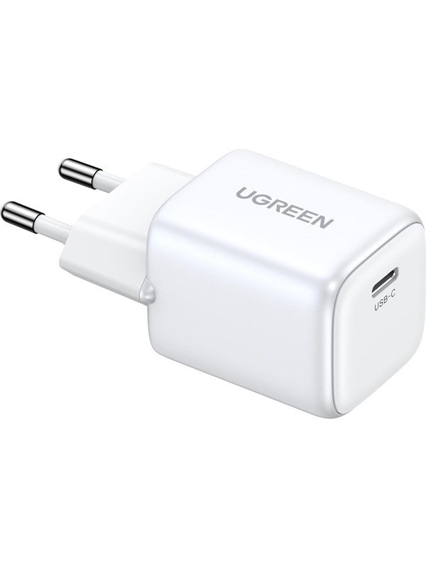 GaN - USB - C 30W PD Ugreen Nexode Mini snellader - wit