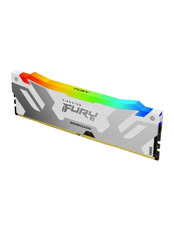 Kingston FURY Renegade RGB DDR5-6400 - 32GB - CL32 - Single Channel (1 pcs) - Intel XMP - Wit met RGB